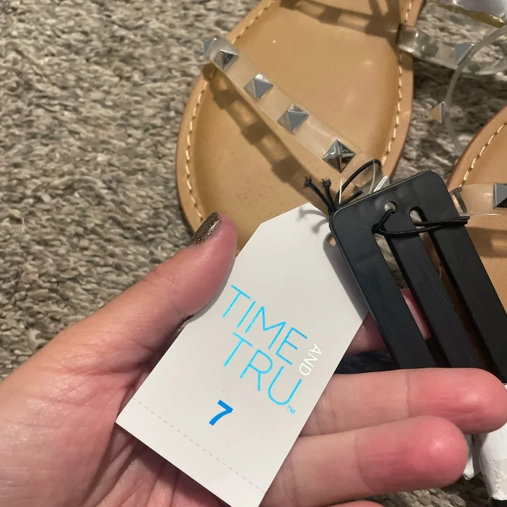 NWT Time and Tru sandals - Picture 5 of 8